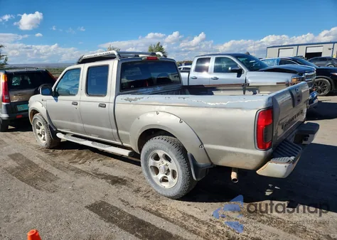 2002 Nissan Frontier Crew Cab Sc z USA, uszkodzony, nr VIN 1N6MD29Y02C357056